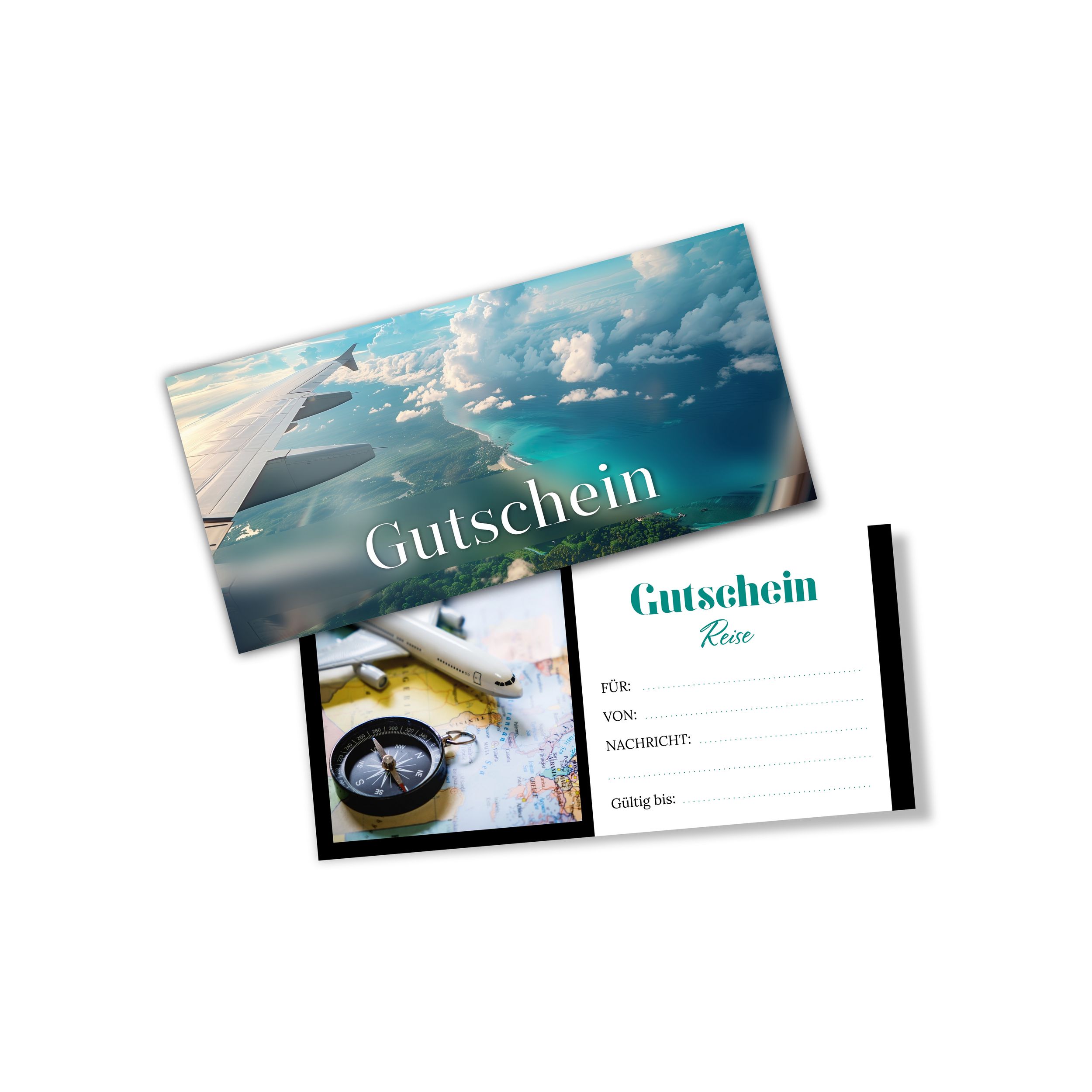 itenga Geschenkgutschein Fotodesign - Motiv REISE Postka...