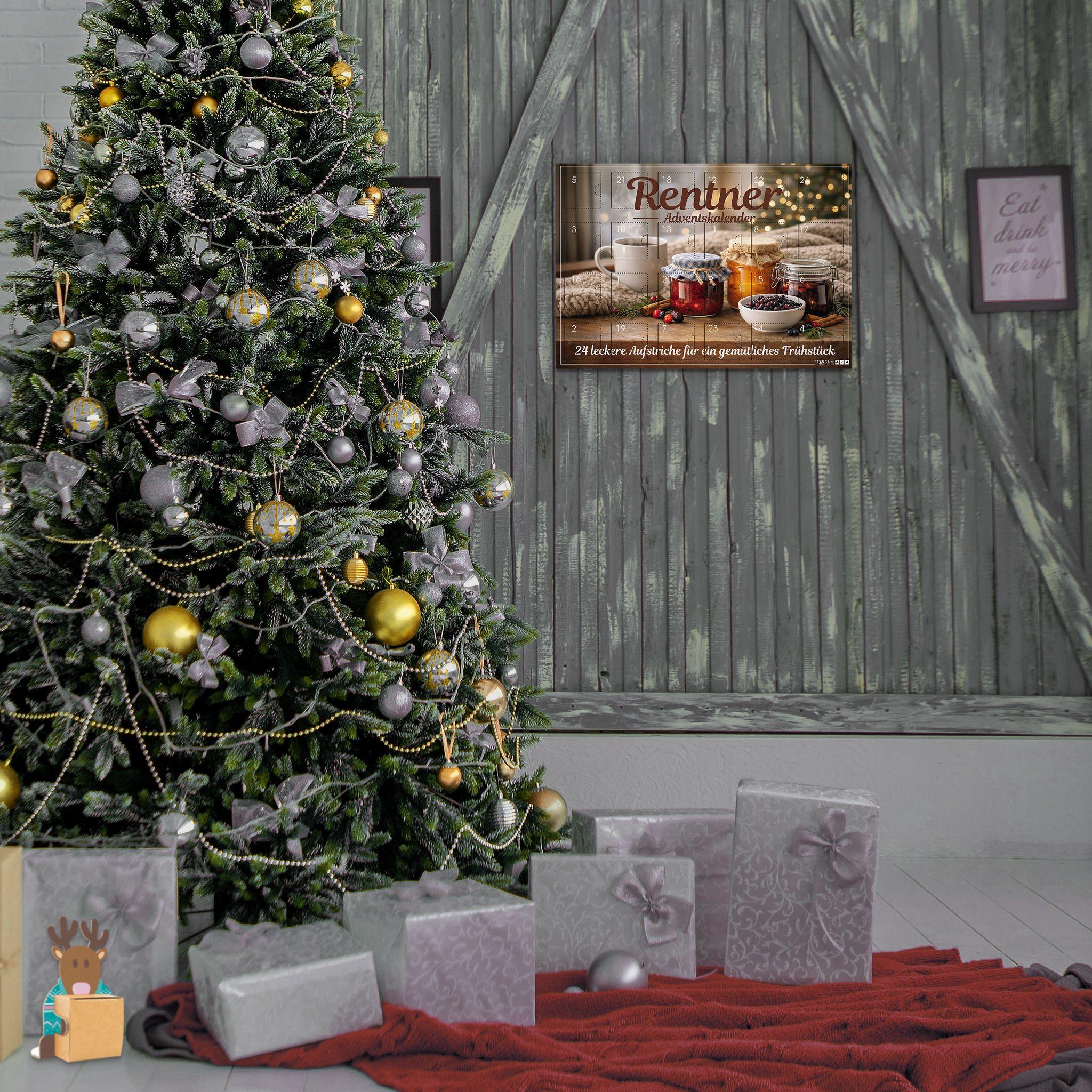 itenga Adventskalender Fr�hst�ck Brotaufstriche - Motiv ...
