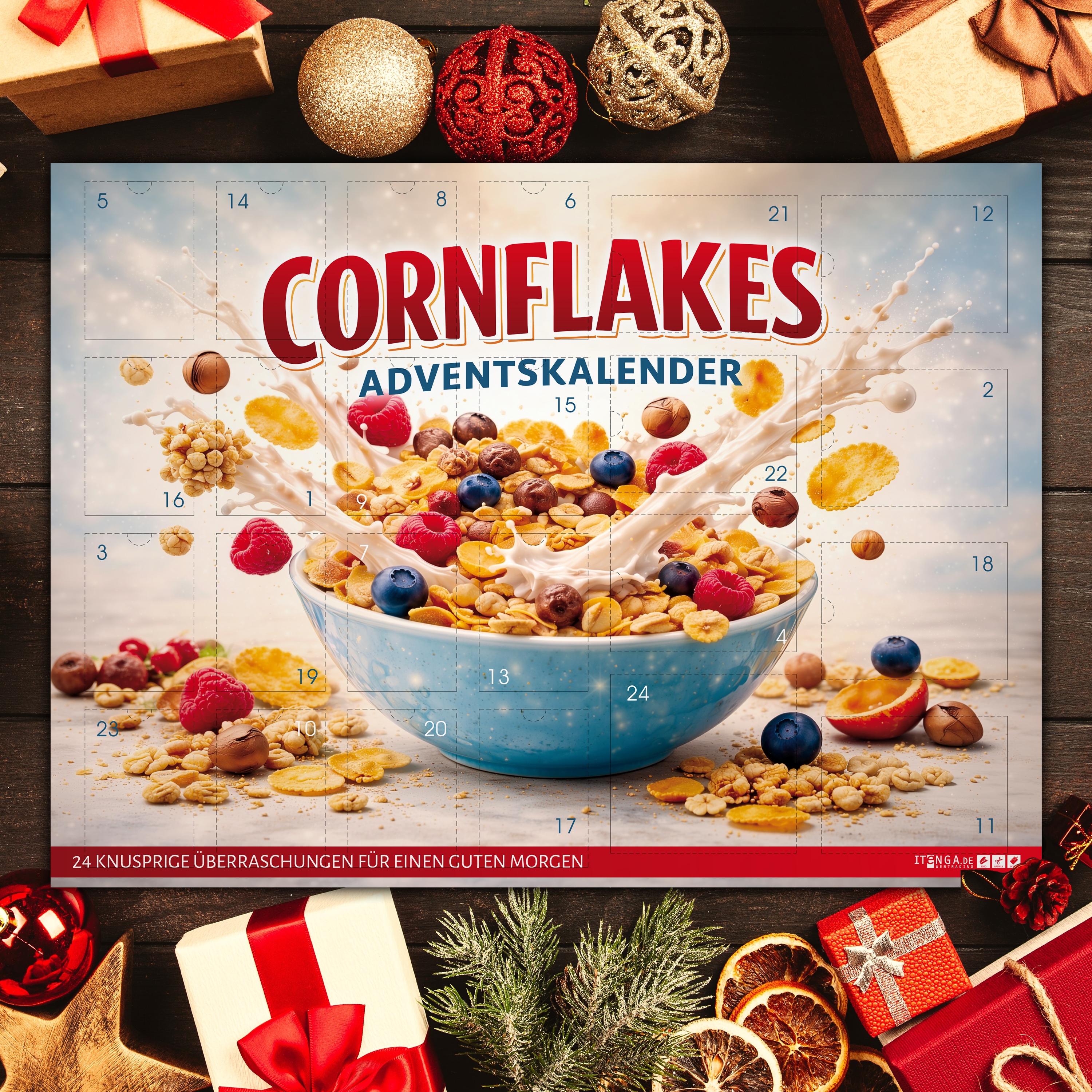 itenga XXL Cornflakes Adventskalender 2026