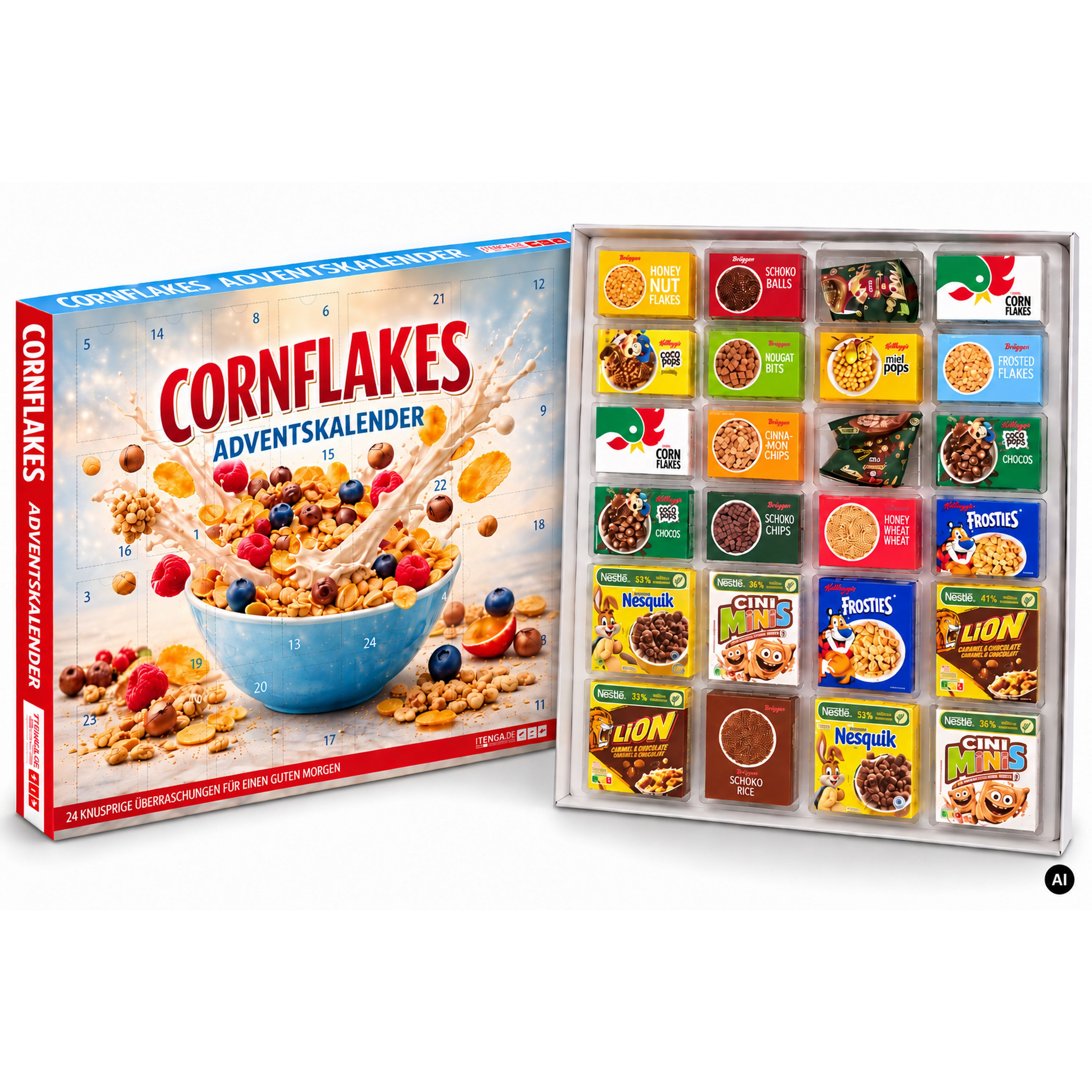 itenga XXL Cornflakes Adventskalender 2026