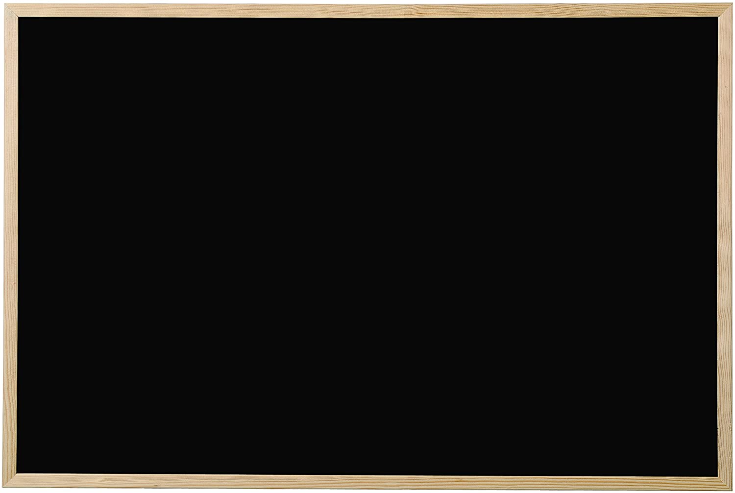 Bi-Office Kreidetafel, Naturholz, schwarz, 400 x 300 mm