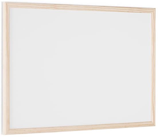 Bi-Office Weiwandtafel mit Holzrahmen, 600 x 400 mm