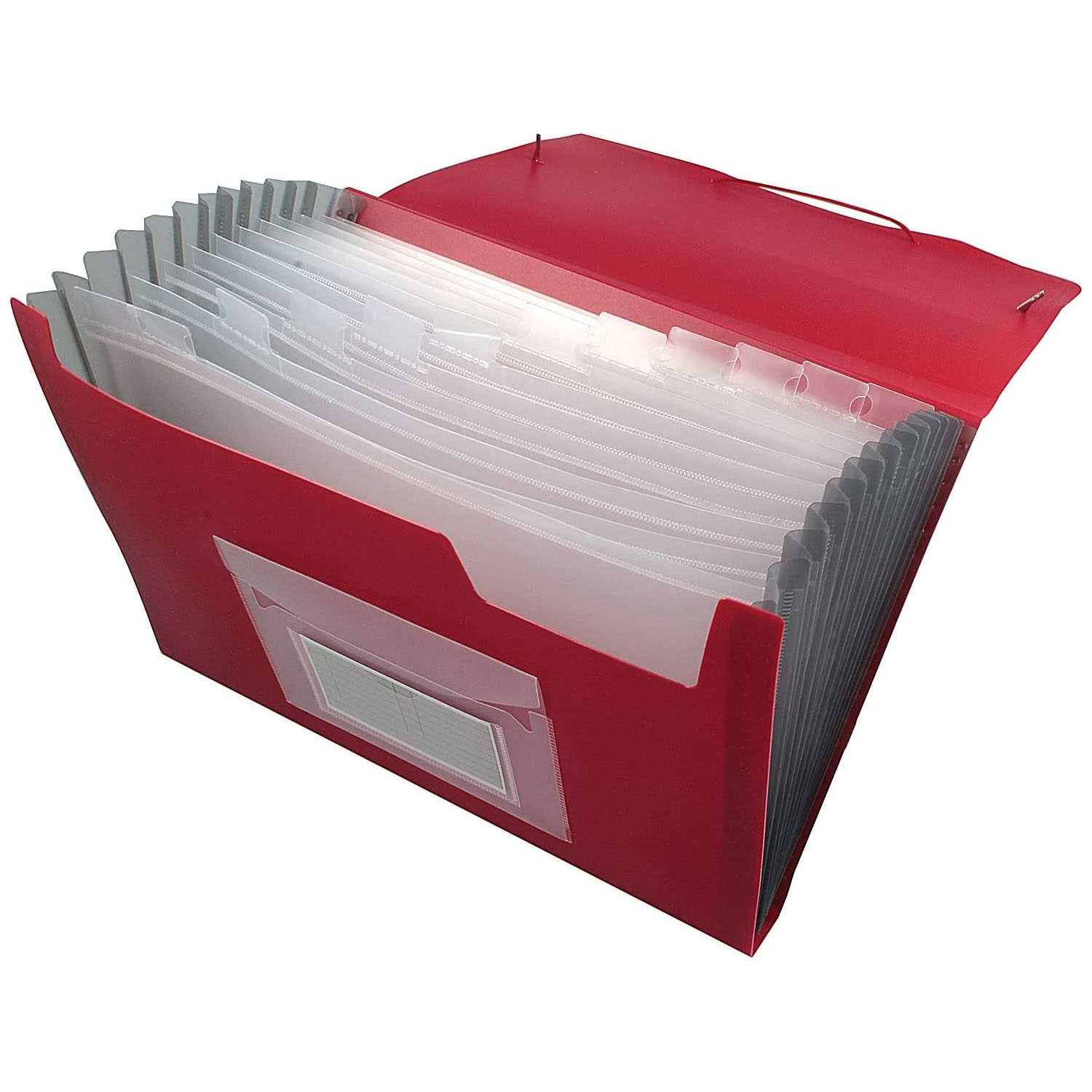Q-CONNECT F�chertasche rot