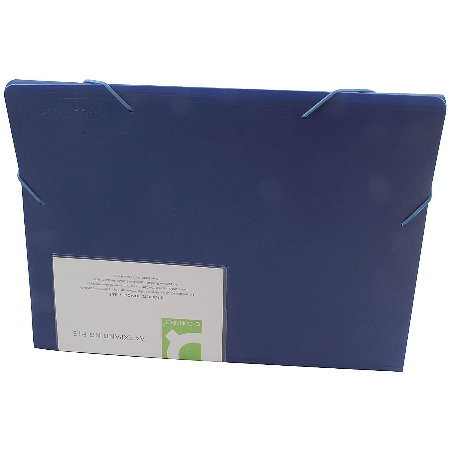 Q-CONNECT F�chertasche blau