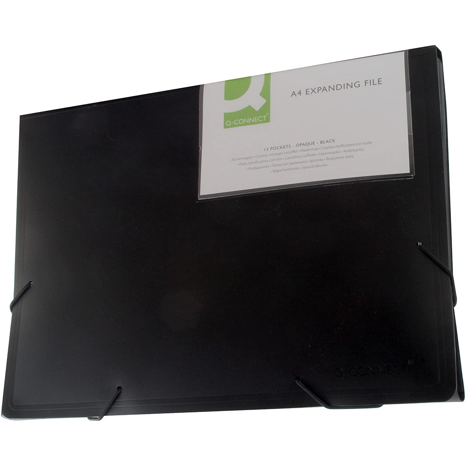Q-CONNECT F�chertasche schwarz