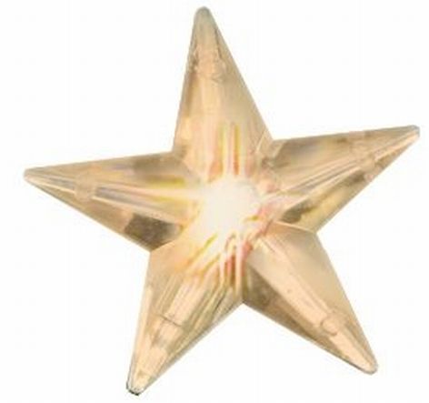 Lichtervorhang LED 20er Plastik Sterne warm white 40x180...