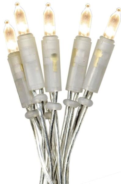 Lichterkette P-LED mini 20er warm white f�r innen transp...