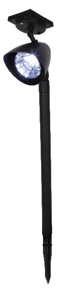 LED-Solar-Spotlight, ca. 25-60 x15 cm