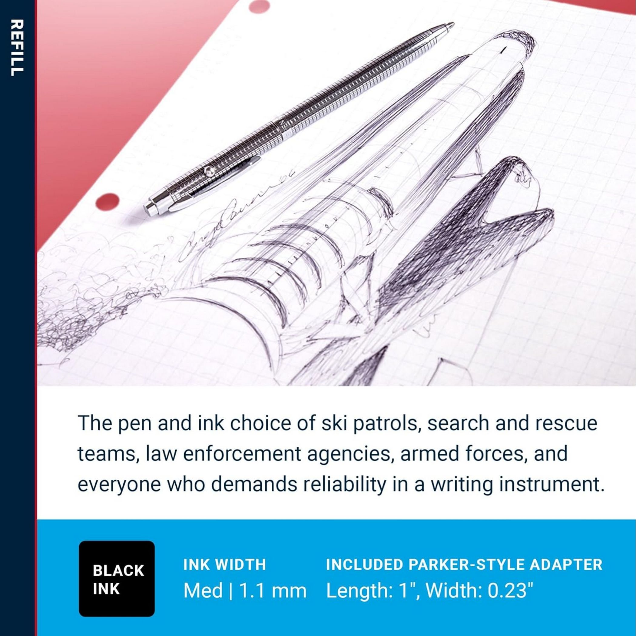 Fisher Space Pen Kugelschreibermine St�rke M Schreibfarb...