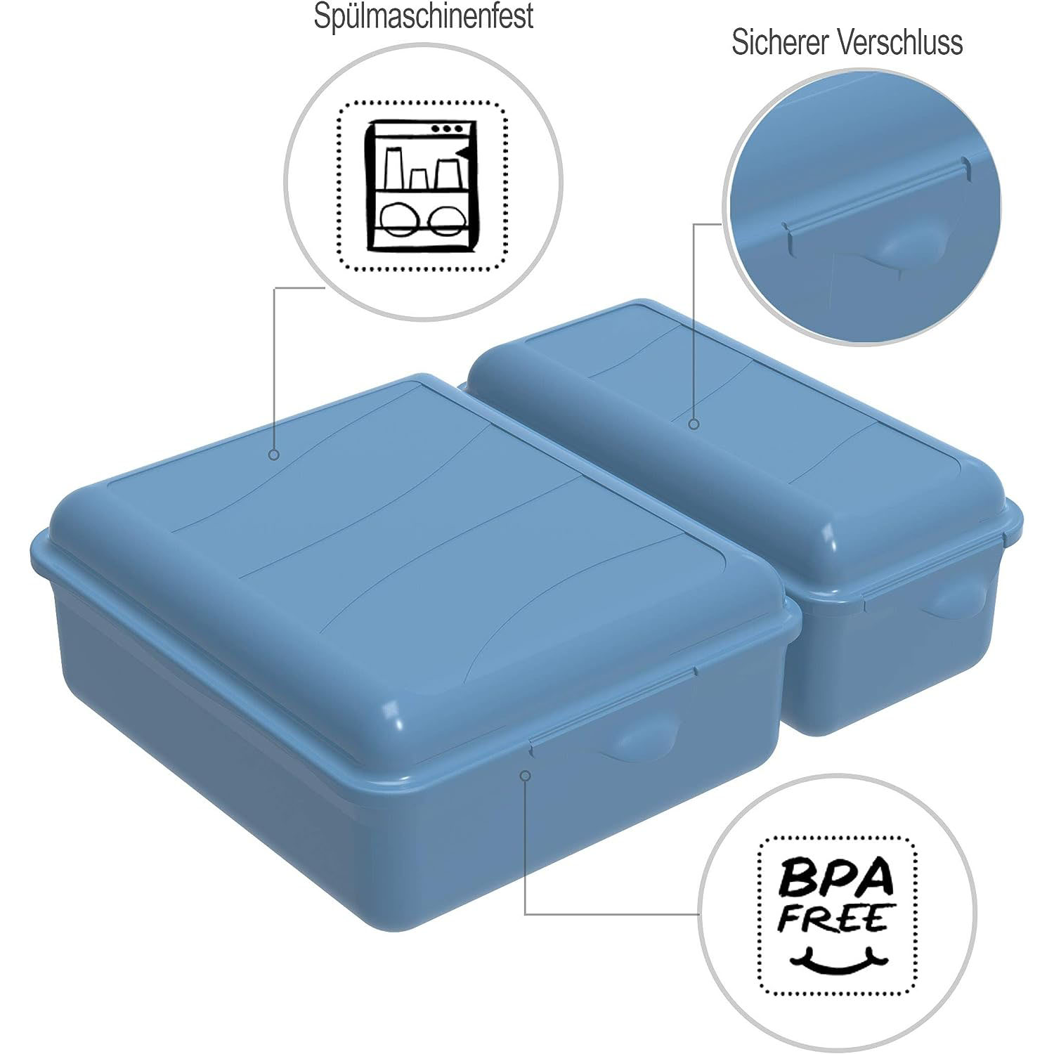 Funbox 1,05L+0,55L Fun Horizon Blue