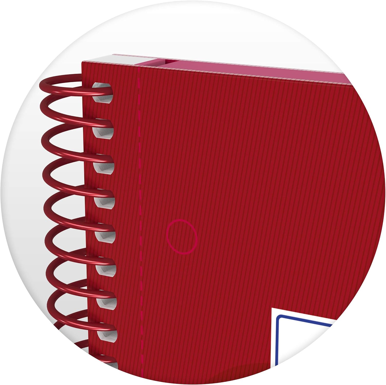 Oxford Collegeblock European Book 1, DIN A4+, kariert, rot
