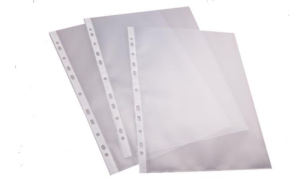 proOFFICE Prospekth�lle, DIN A4, PP-Folie, genarbt