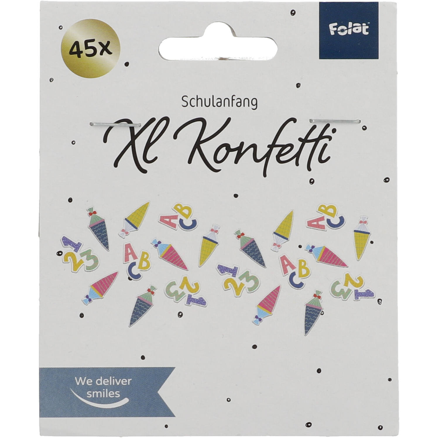 Tischkonfetti Schulanfang - 45 St�ck