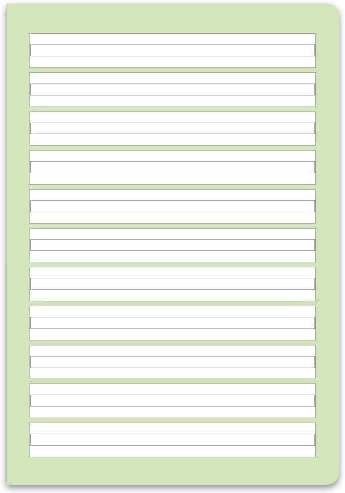 STAUFEN Green Schulheft Lin1 A5 16 Blatt 90g/qm 5/5/5mm ...