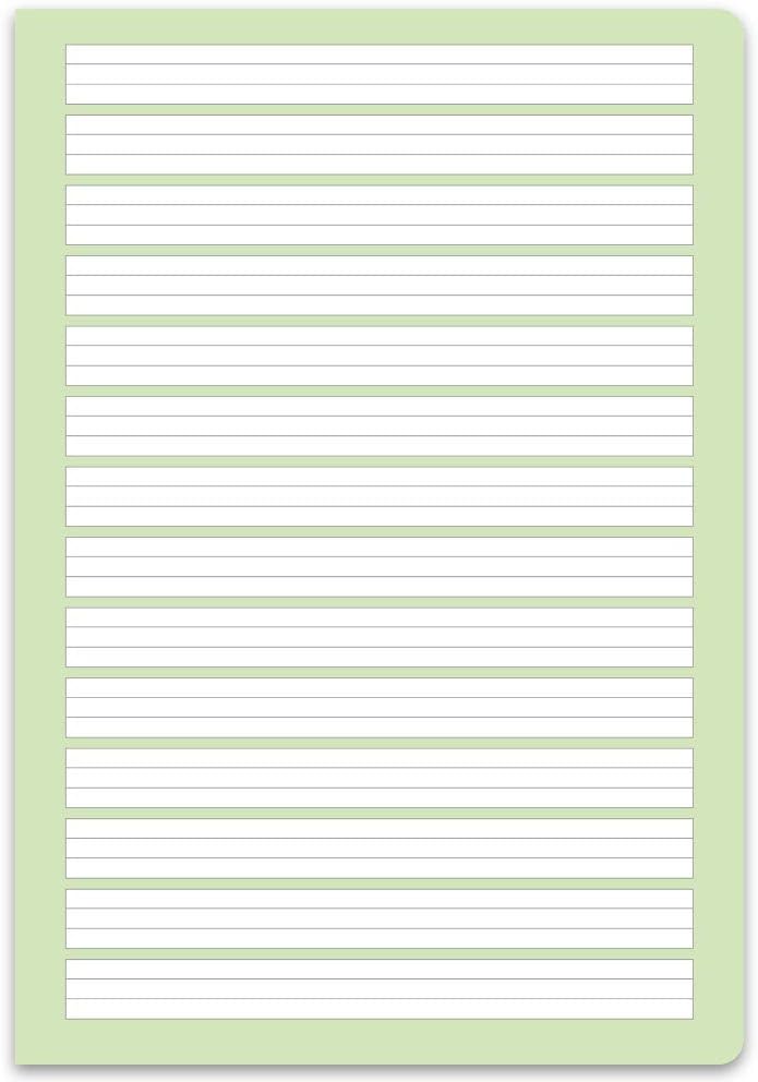 STAUFEN Green Schulheft Lin2 A5 16 Blatt 90g/qm 4/4/4mm ...