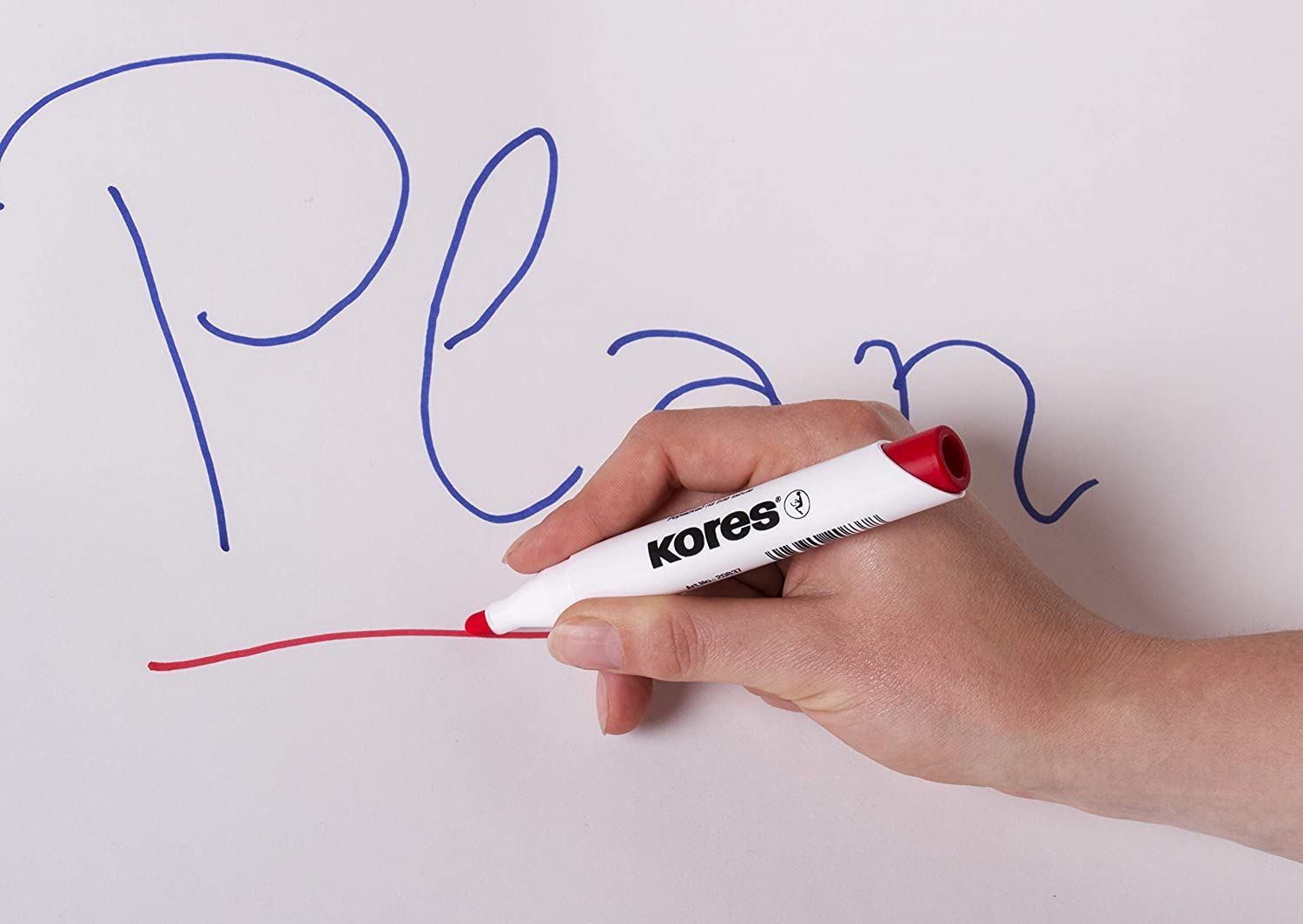 Kores Whiteboard- & Flipchart-Marker "K MARKER", 4er Etui