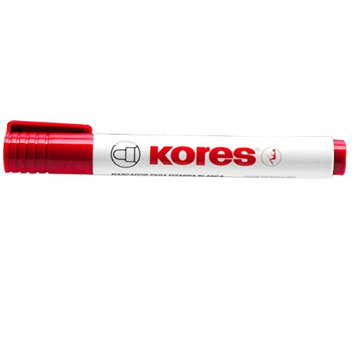 Kores Whiteboard- & Flipchart-Marker "K MARKER", rot