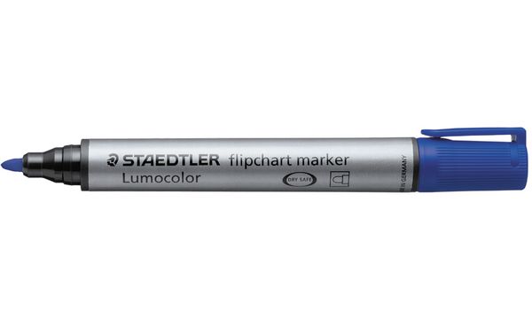 #10xSTAEDTLER Lumocolor Flipchart-Marker 356B, grün