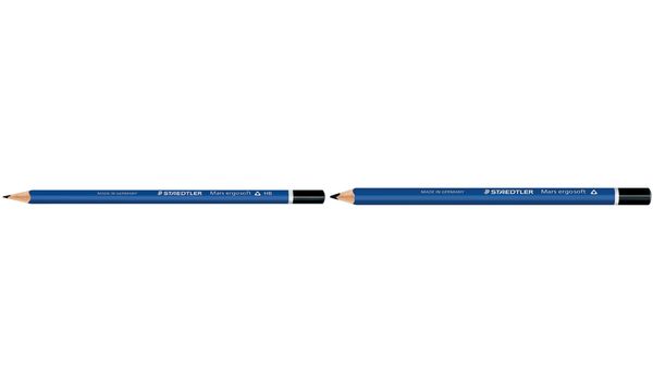 STAEDTLER Bleistift Mars ergosoft jumbo, Härtegrad: 2B