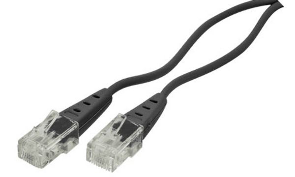 shiverpeaks BASIC-S ISDN-Anschlusskabel, schwarz, 3,0 m
