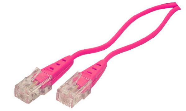 shiverpeaks BASIC-S ISDN-Anschlusskabel, magenta, 1,5 m