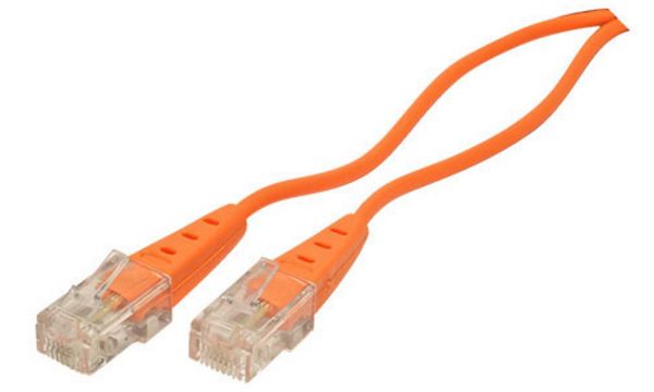 shiverpeaks BASIC-S ISDN-Anschlusskabel, orange, 0,5 m