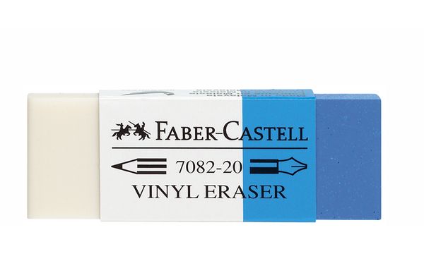 FABER-CASTELL Kunststoff-Radierer Kombi 7082-20