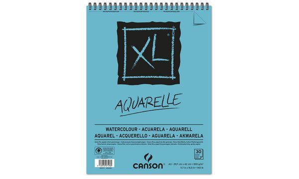CANSON Skizzen- und Studienblock XL Aquarelle, DIN A5