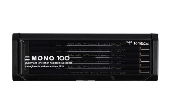 Tombow Bleistift MONO 100, sechseckig, 12er Set sortiert
