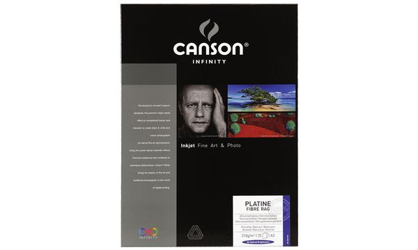CANSON INFINITY Fotopapier Platine Fibre Rag, 310 g/qm...
