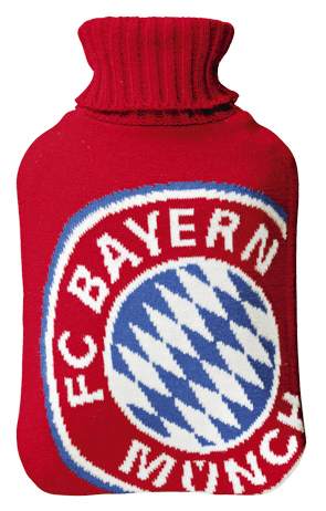 FC Bayern Mnschen Wrmflasche rot