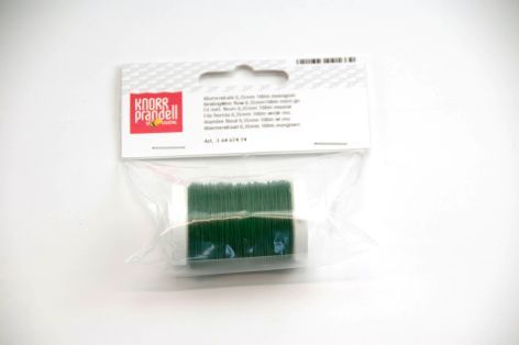 KNORR prandell Blumendraht, L�nge: 100 m, moosgr�n