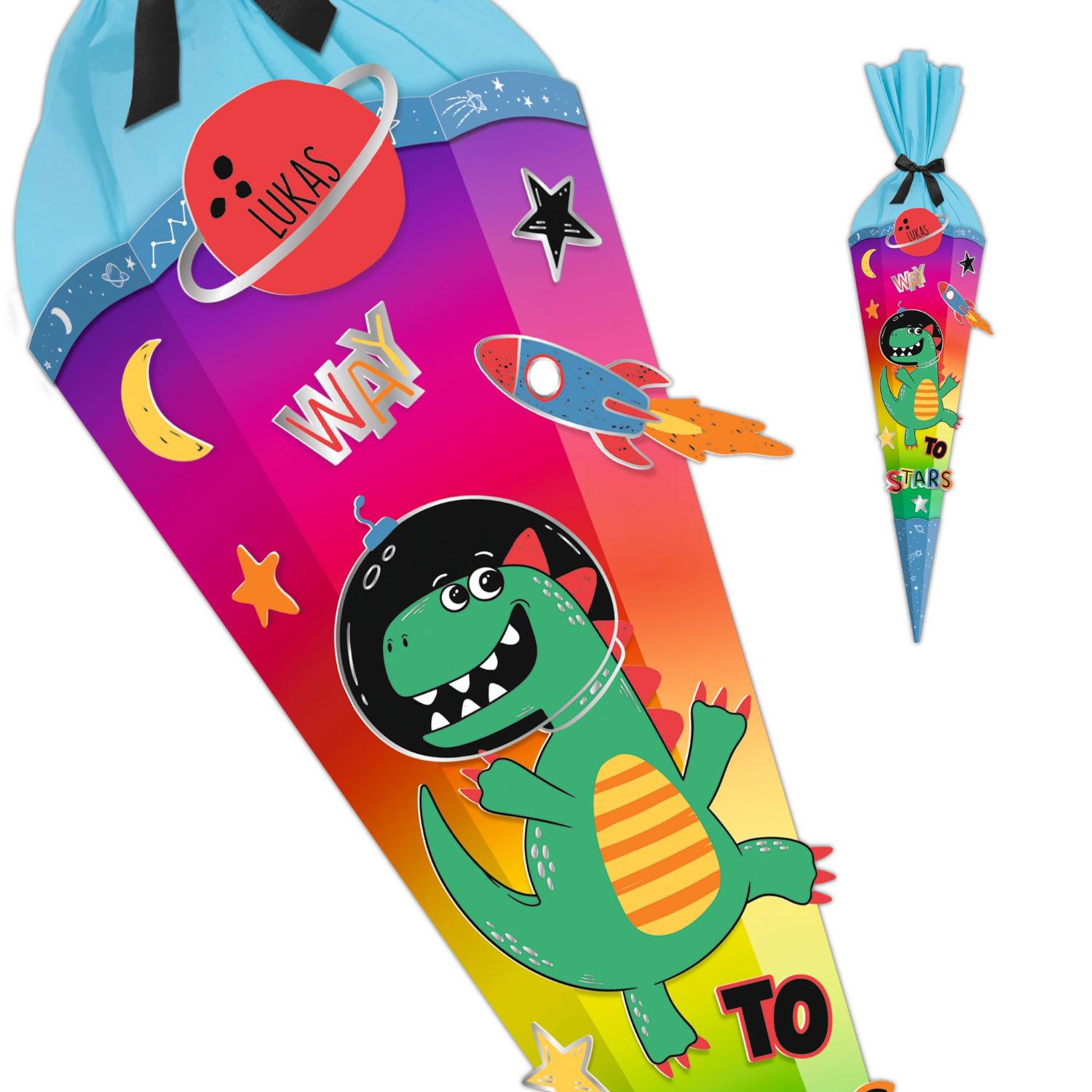 URSUS Schult�ten Bastelset Easy Line Rainbow Dino