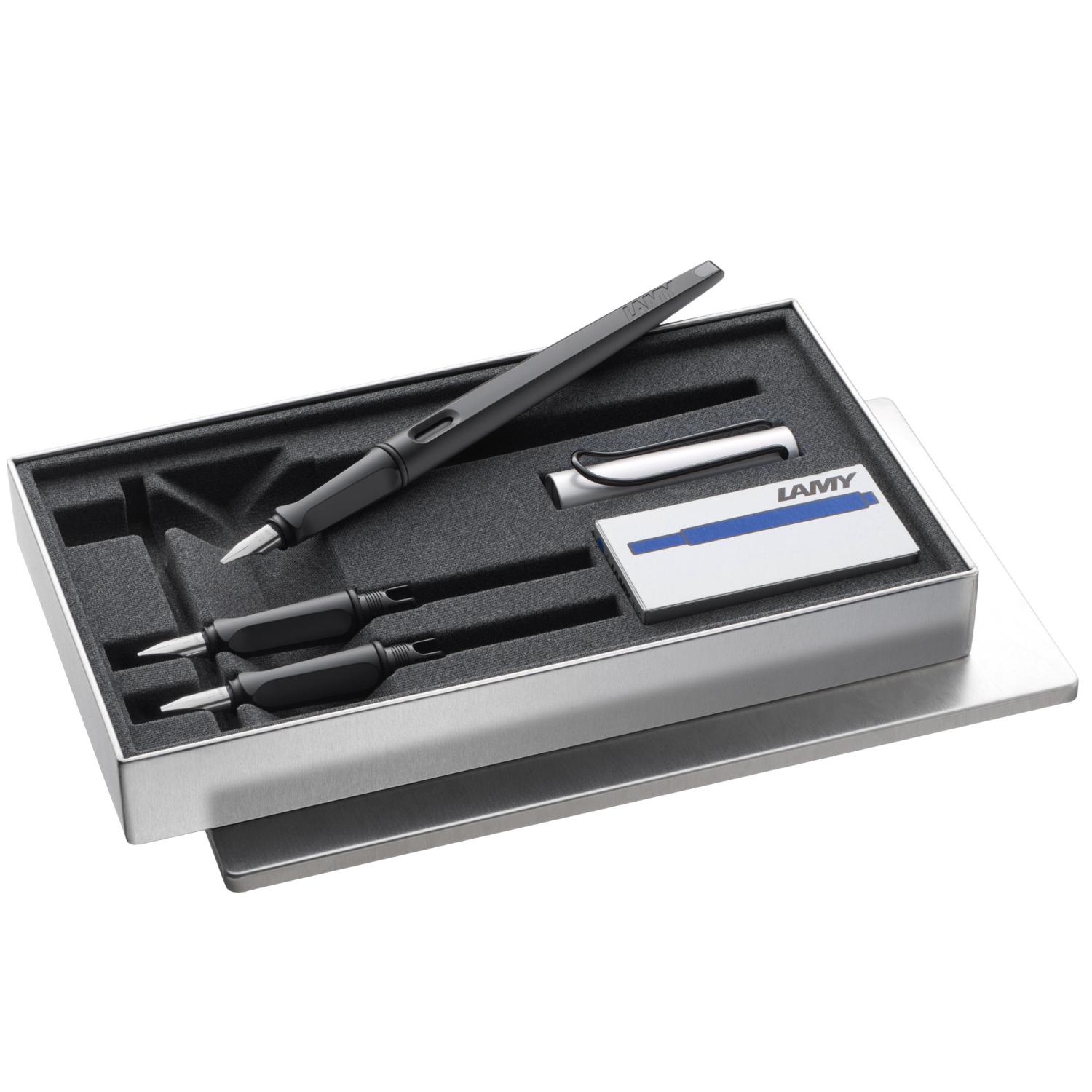 LAMY joy AL black Kalligraphie Sch�nschreib F�ller Set m...