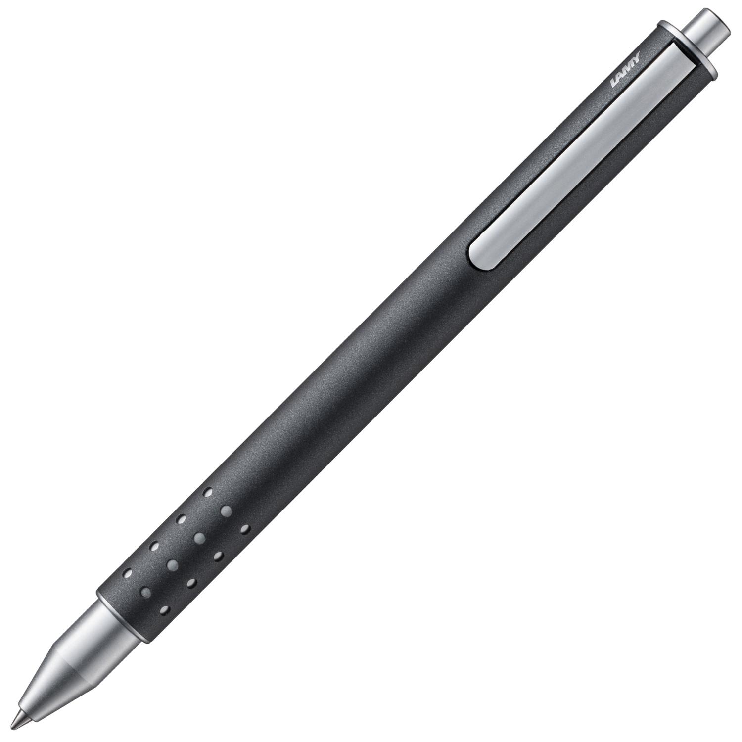 LAMY swift anthrazit Tintenroller Edelstahl Strichbreite...