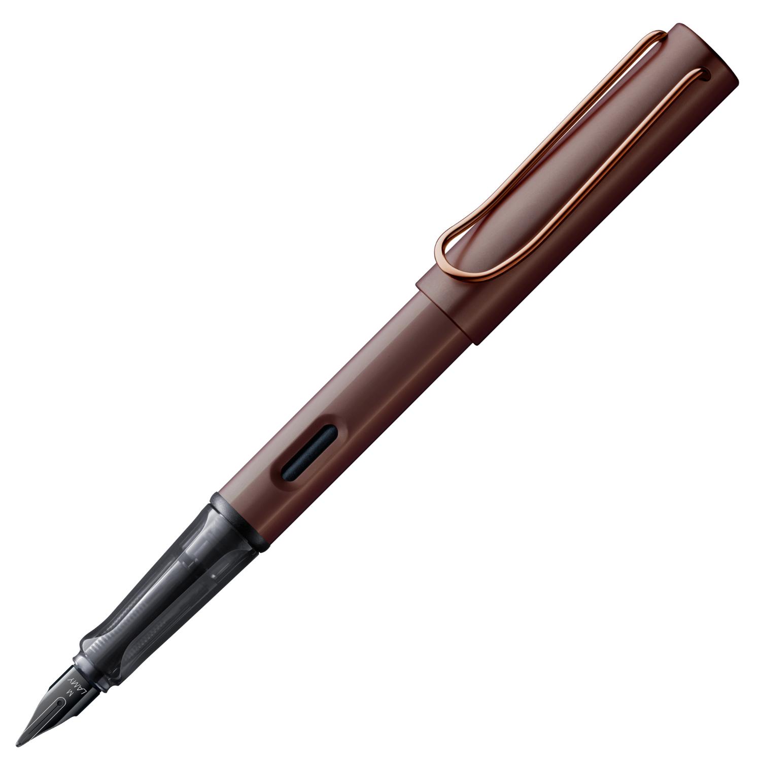 LAMY Lx F�ller marron Alu Geh�use Strichbreite M Tintenp...