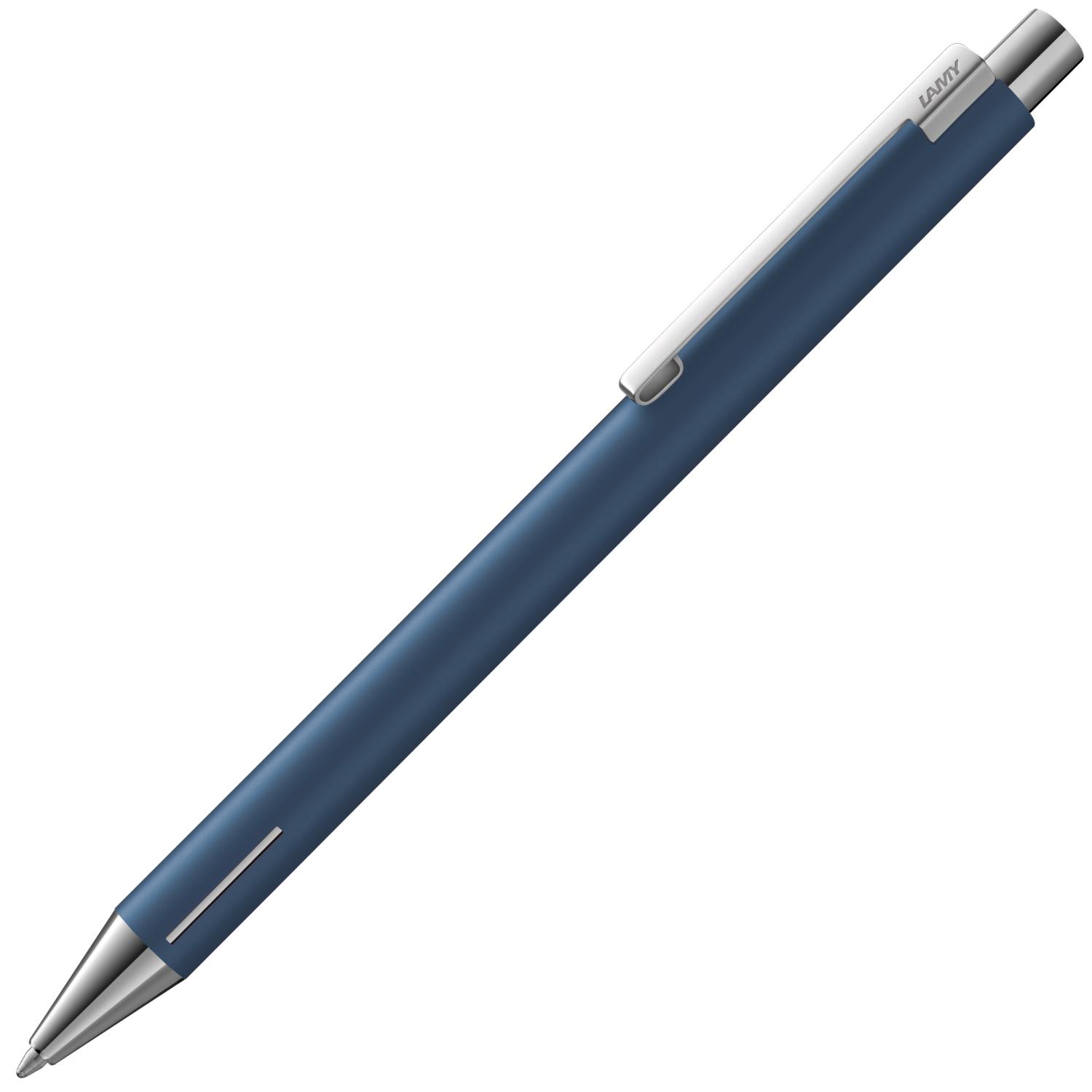 LAMY econ indigo matt Kugelschreiber Clip Griffzone Gro�...