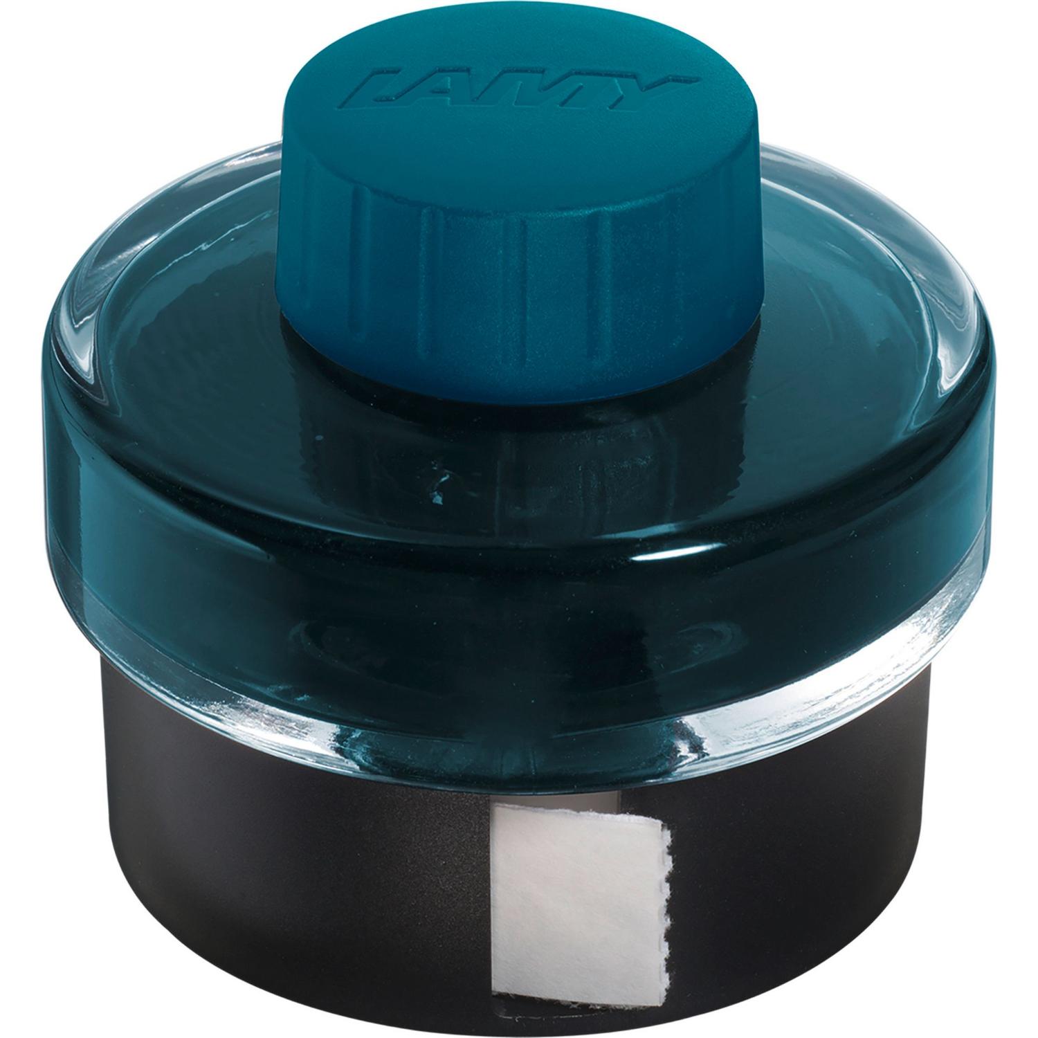 LAMY T52 Tinte petrol gr�n 50ml Tintenglas mit Tintensam...