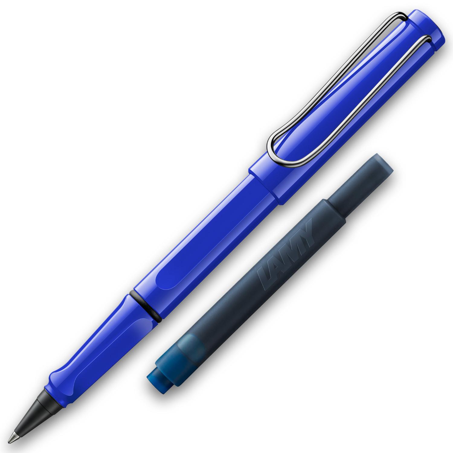 LAMY Tintenroller Safari BLAU ROLL-INK F�ller ergonomisc...