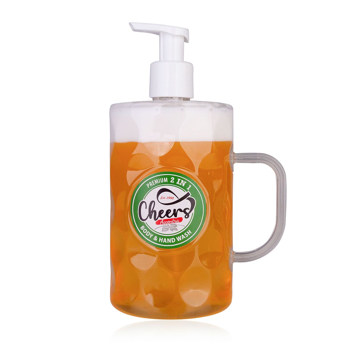 ACCENTRA 2in1 Body & Hand Wash CHEERS (gold wei�) 720ml