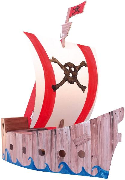 KREUL Piratenschiff JOYPAC, aus Wellpappe