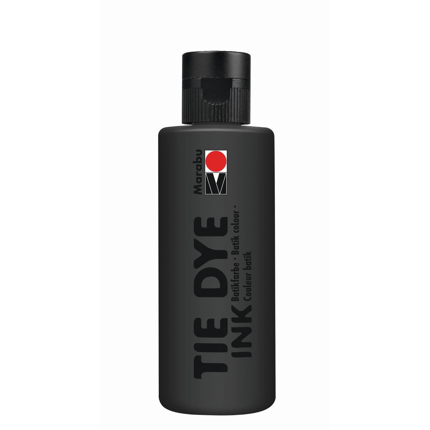 Marabu Tie Dye Ink 80 ml, 073 Schwarz