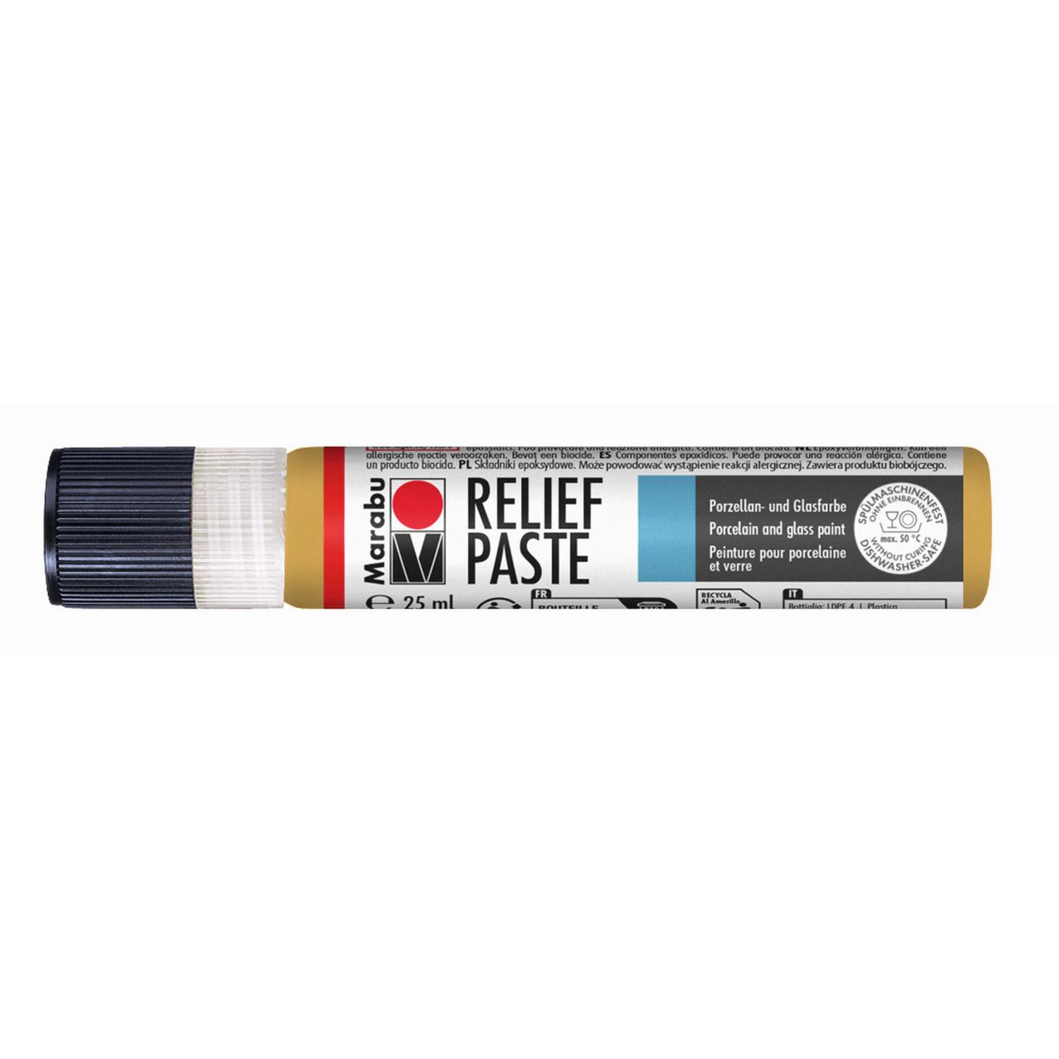 Marabu Reliefpaste Metallic-Gold 784 , 25 ml