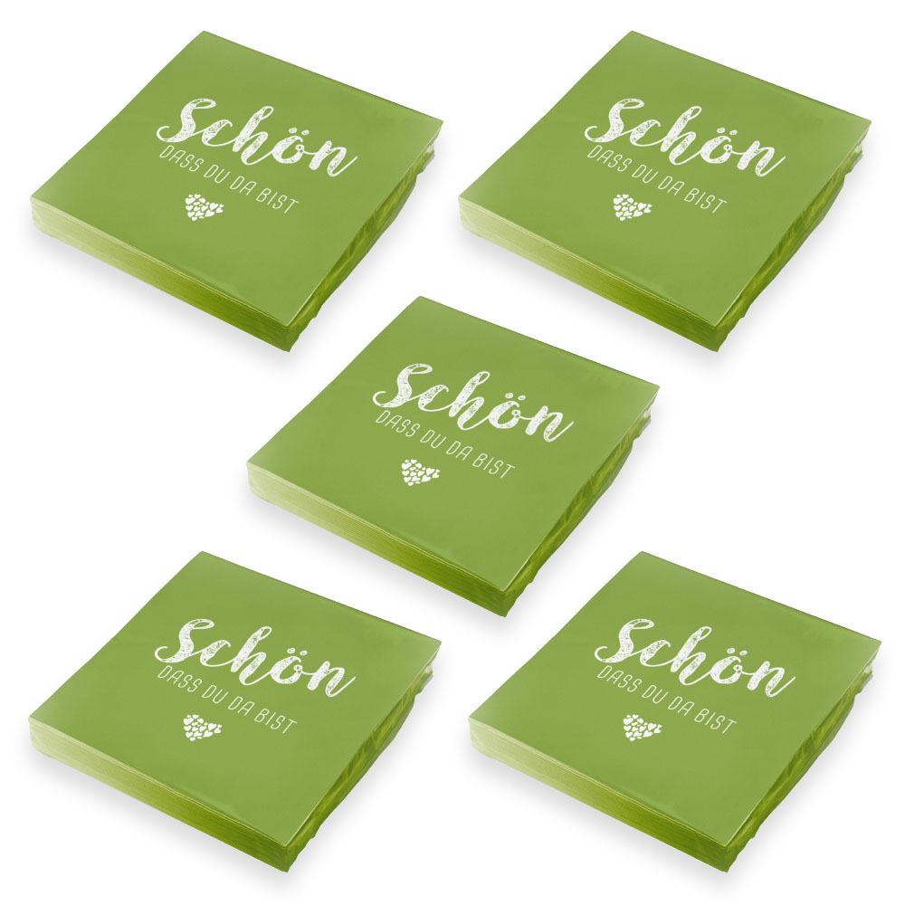 SET - Linclass Airlaid - itenga 60x Serviette Sch�n dass...