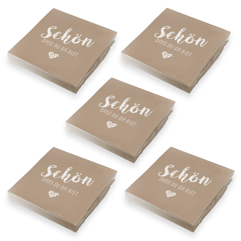 SET - Linclass Airlaid - itenga 60x Serviette Sch�n dass...