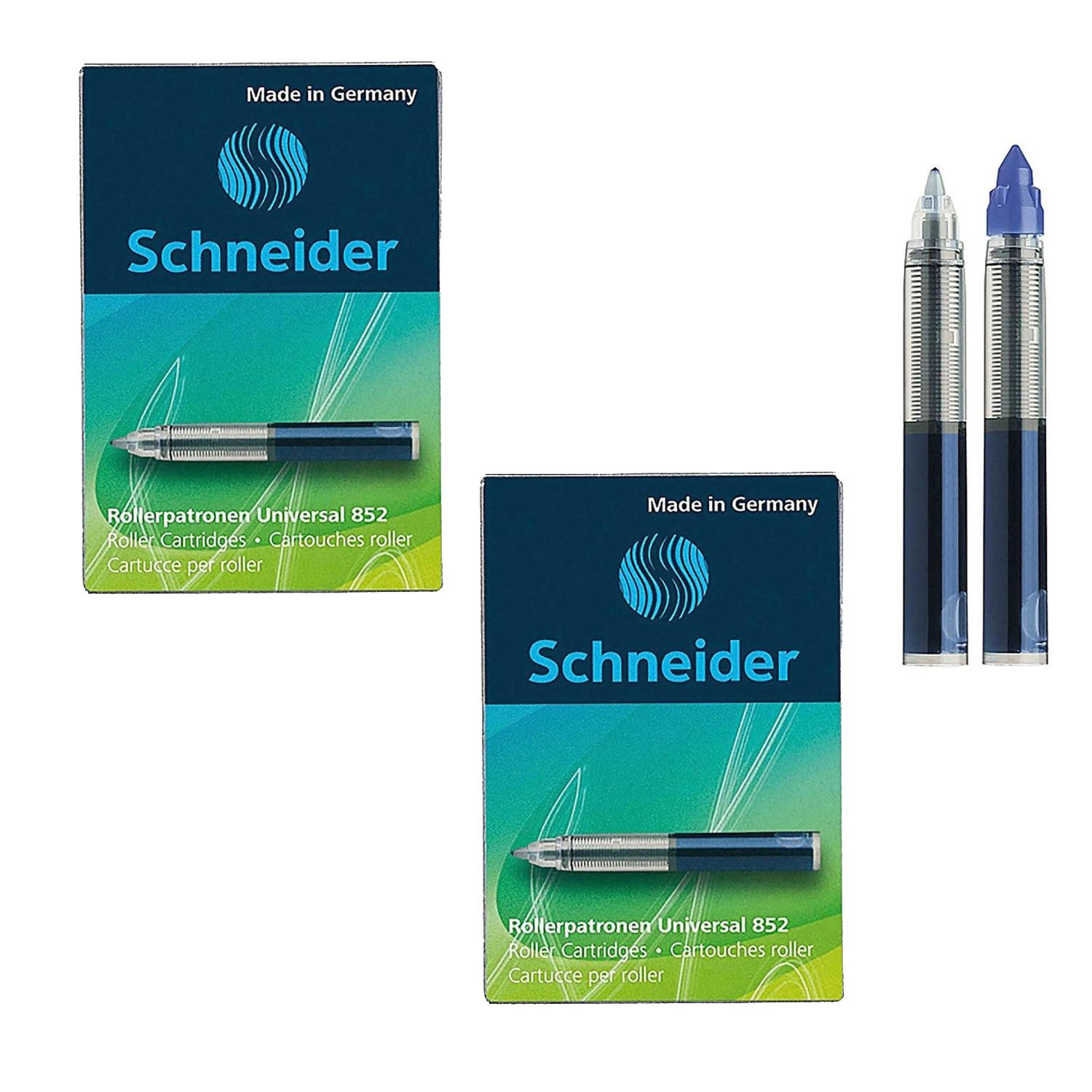 SET - 2er SCHNEIDER Tintenpatrone 852 blau