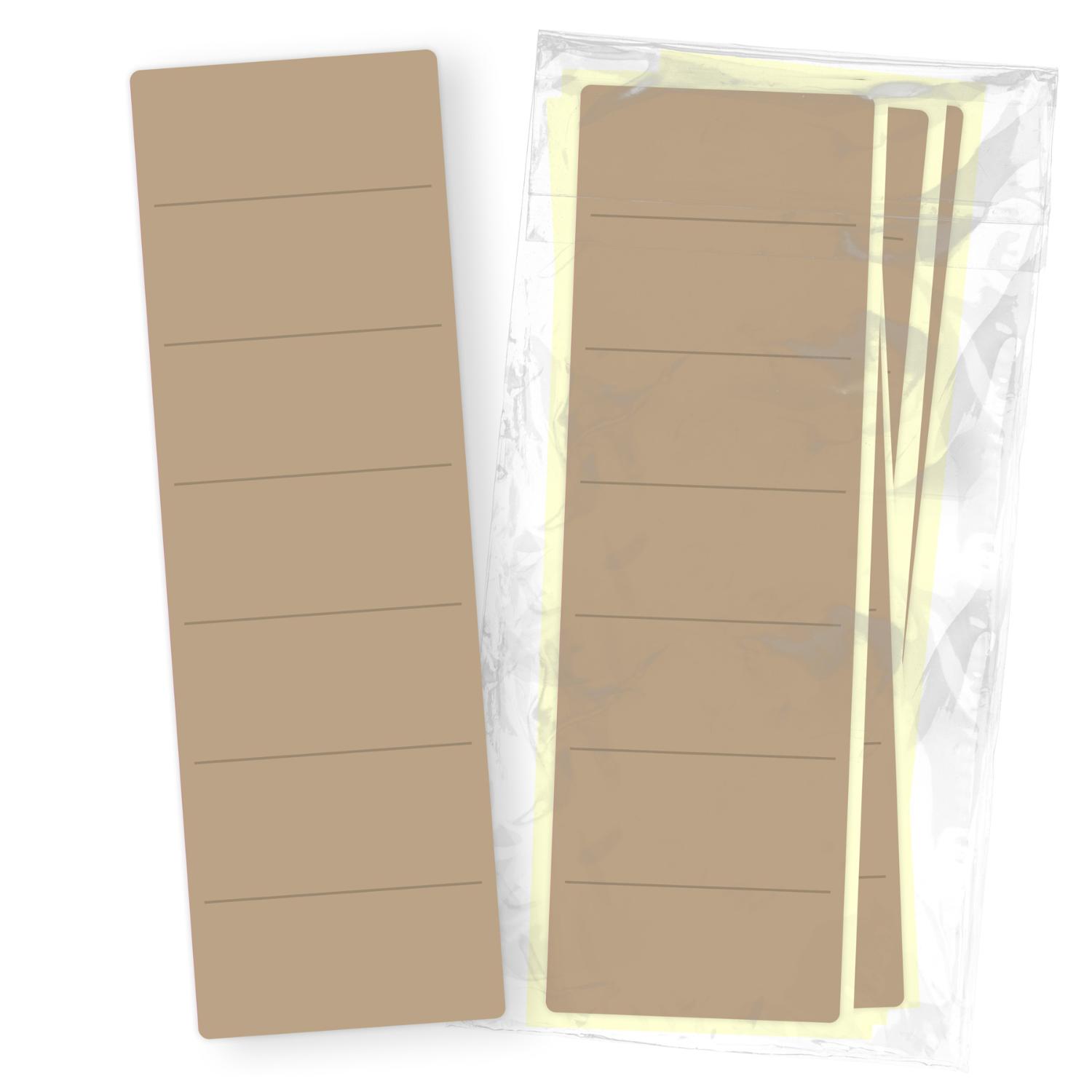 itenga 50x Ordneretikett Latte Macchiato R�ckenetikett v...