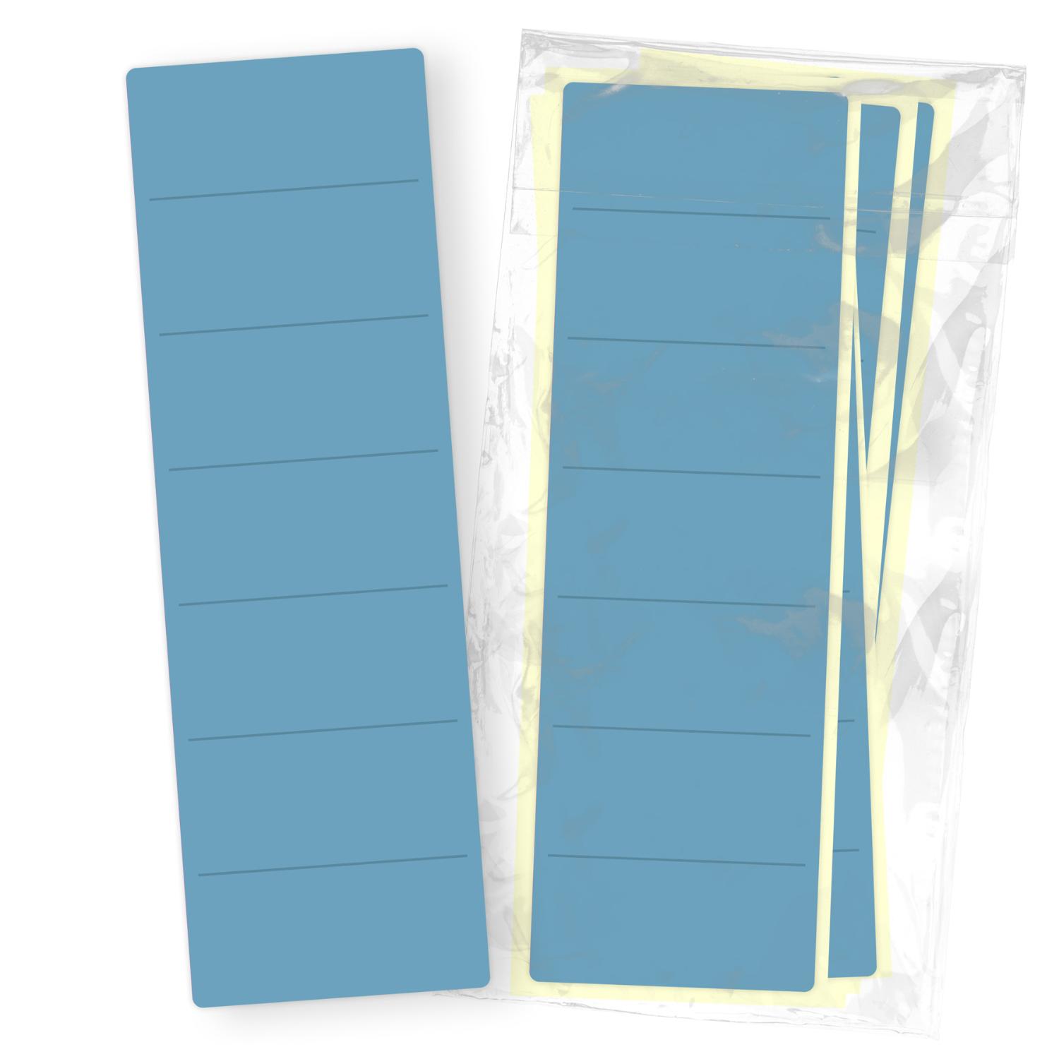 itenga 10x Ordneretikett Nordic Blue R�ckenetikett vollf...