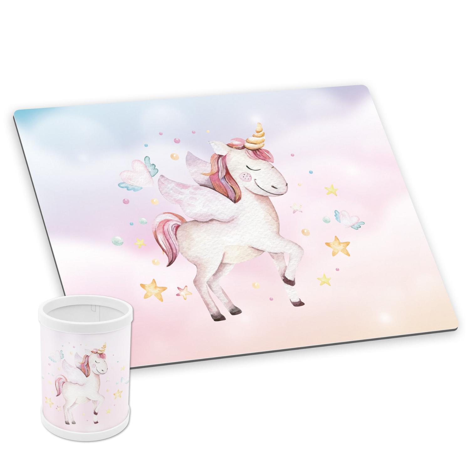 itenga Schreibunterlage Deluxe mit Stiftek�cher Motiv EI...