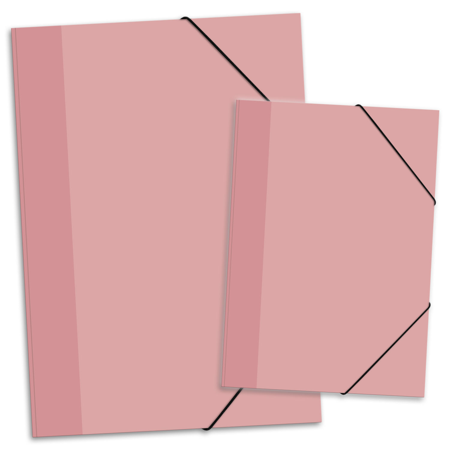 ITENGA Gummizugmappe Zeichenmappe Karton A4 und A3 PASTE...